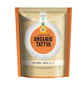 Organic Tattva Natural Rock Salt   Pack  500 grams